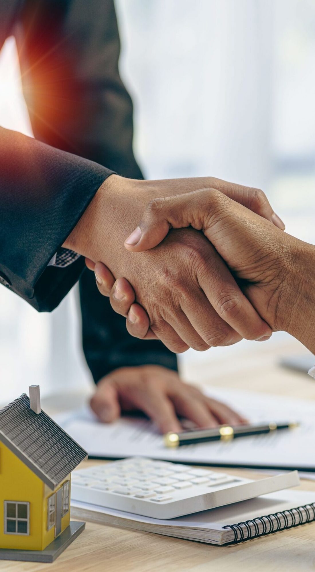People shaking hands